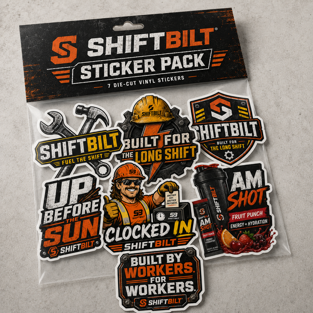 Shiftbilt Long Shift Sticker Pack