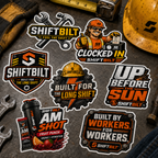Shiftbilt Long Shift Sticker Pack