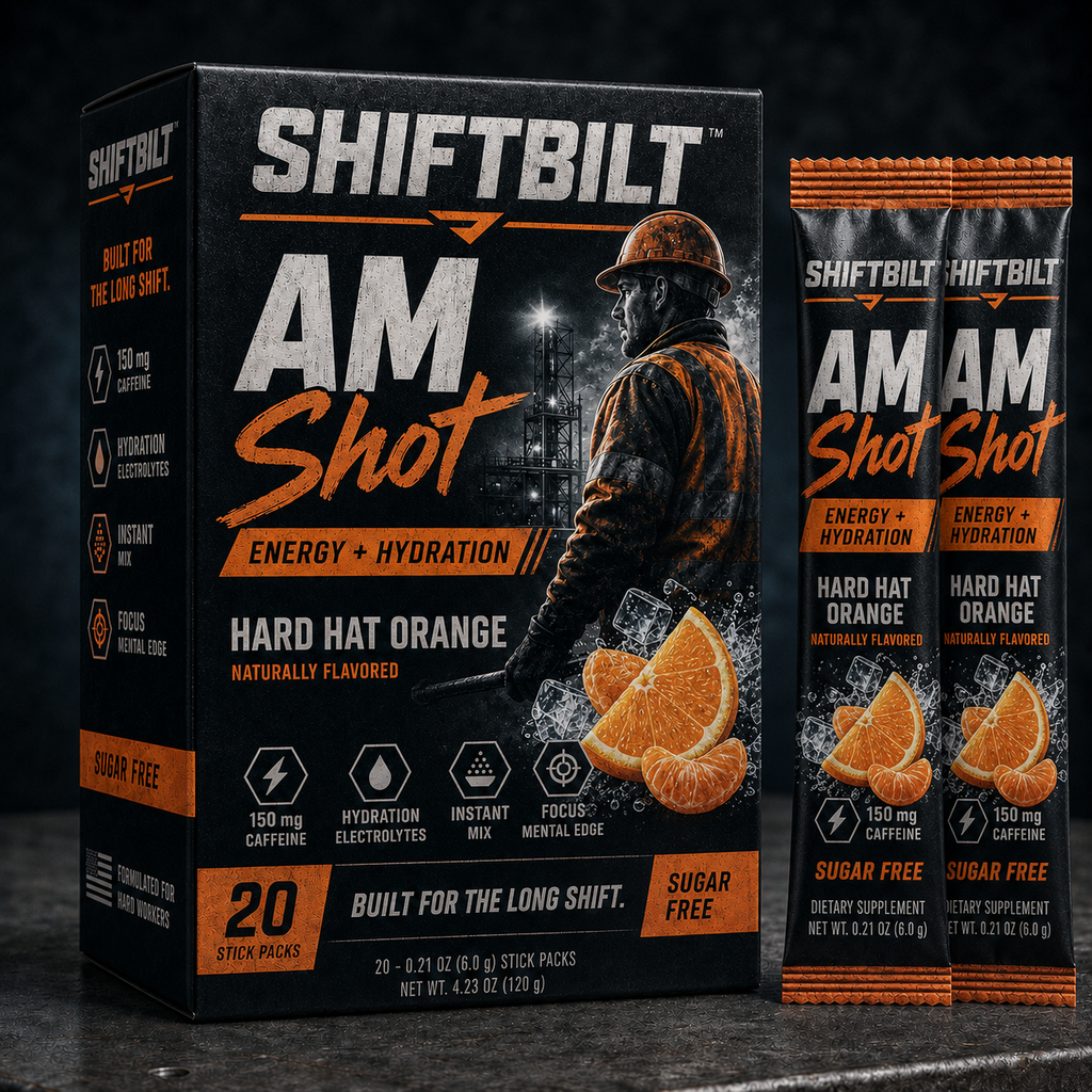 Iron Orange AM Shot (20 PACK)