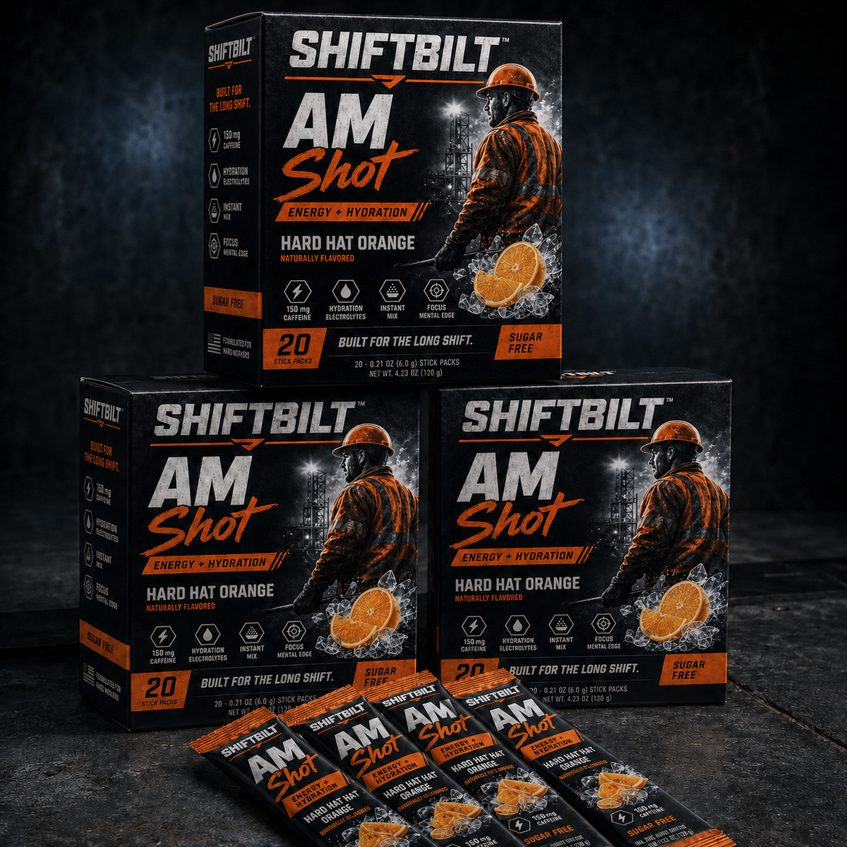 Iron Orange AM Shot (20 PACK)
