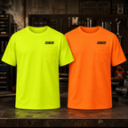 Shiftbilt Safety Orange Pocket Tee