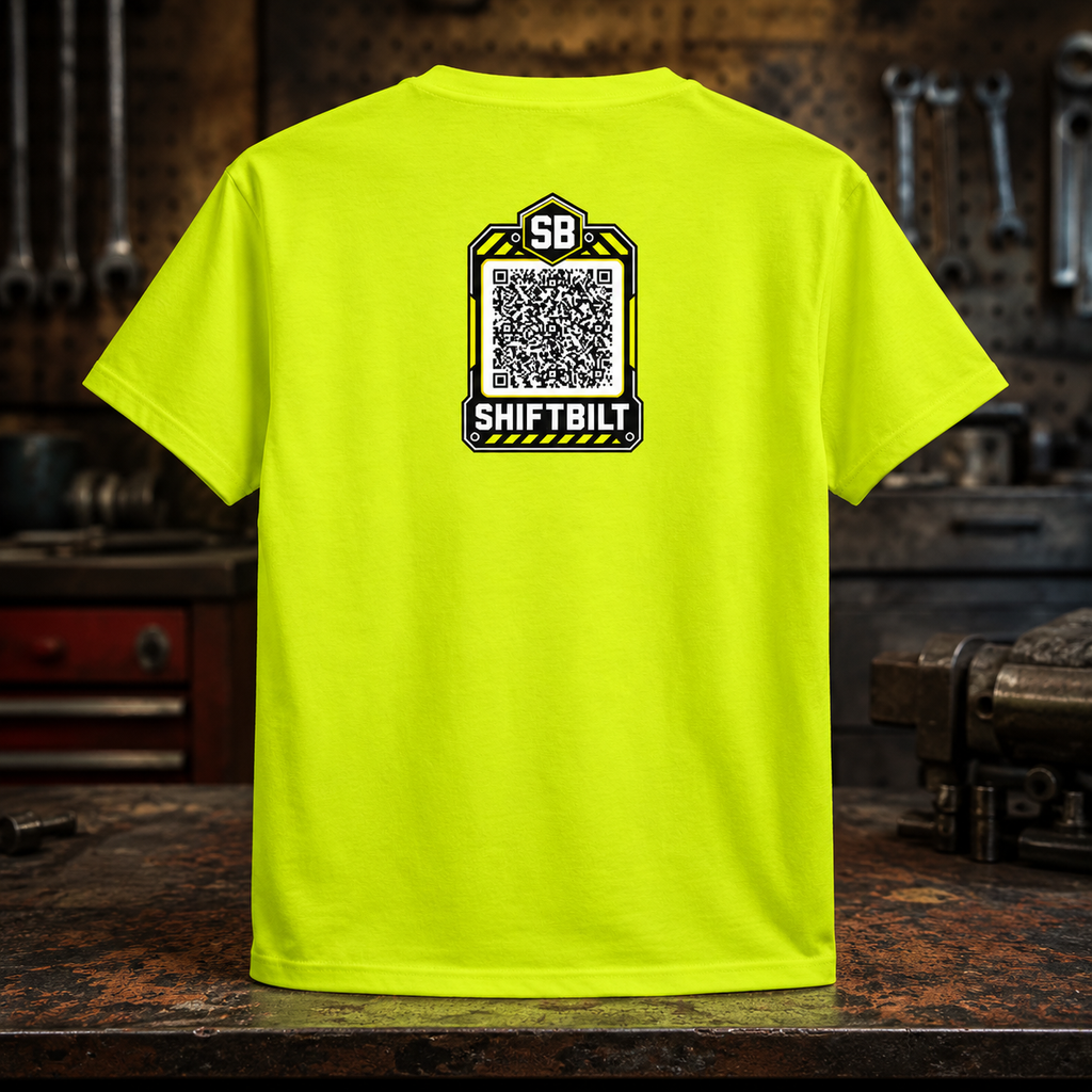 Shiftbilt Safety Orange Pocket Tee